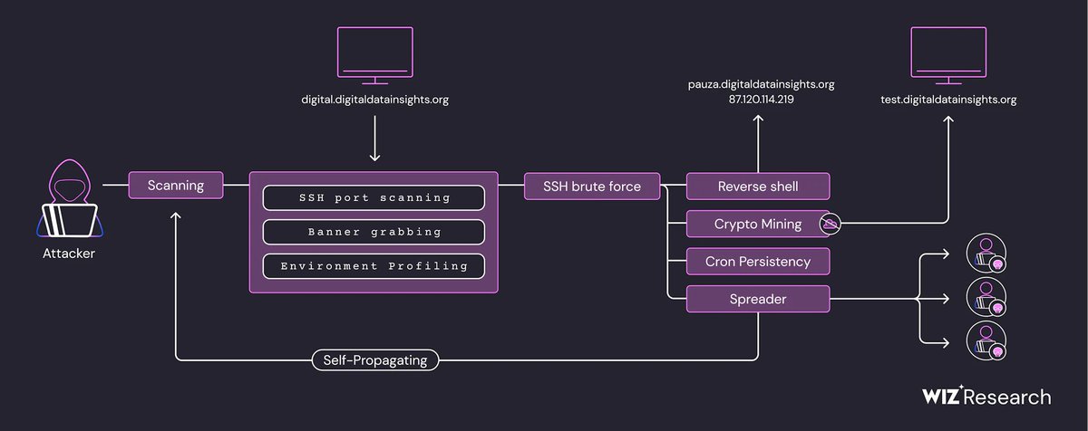 wiz_io's tweet photo. 🚨 Wiz Research has uncovered new malware by the #Diicot threat group, targeting #Linux &amp; #Cloud systems with advanced, cloud-aware techniques. 
#ThreatIntel https://t.co/r64XCwAimi