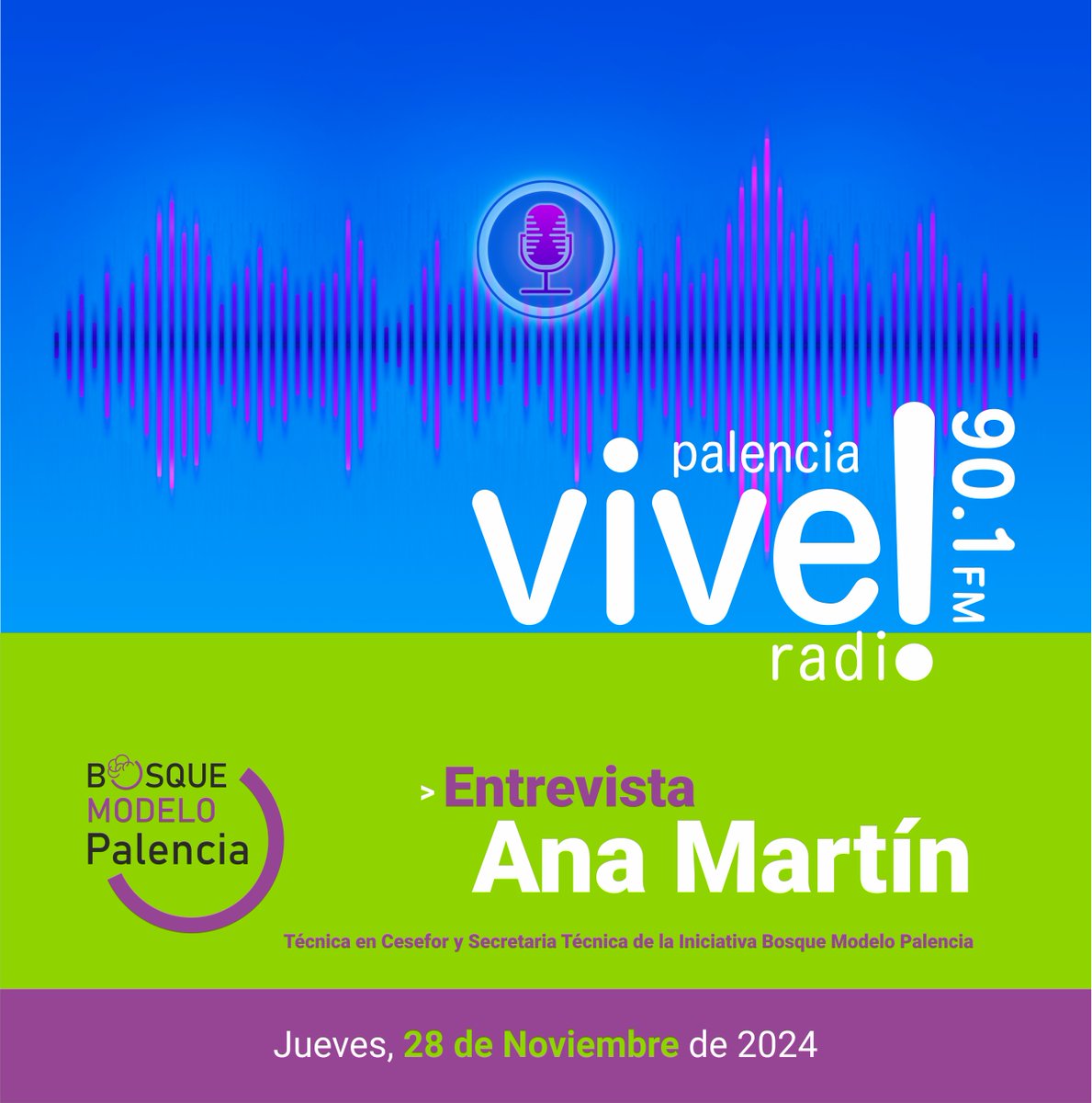Proy_BMPalencia's tweet image. Irene Rodríguez de @viveradio_pal entrevista a nuestra compañera Ana Martín, Secretaria Técnica de @BMPalencia para conocer mejor tanto la iniciativa como las actividades desarrolladas por el Proyecto BMPalencia. 
#ProyectosPRTR #PlanDeRecuperación 
🎤 s.mtrbio.com/aiqlurptim