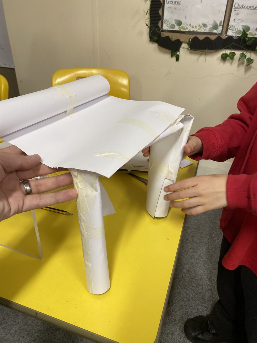 OTCAcademy's tweet image. Year 2 are exploring the concept of 'structures' this afternoon in DT and creating chairs for Baby Bear to sit on! Tomorrow they will be testing them out! #structures @kapowprimary