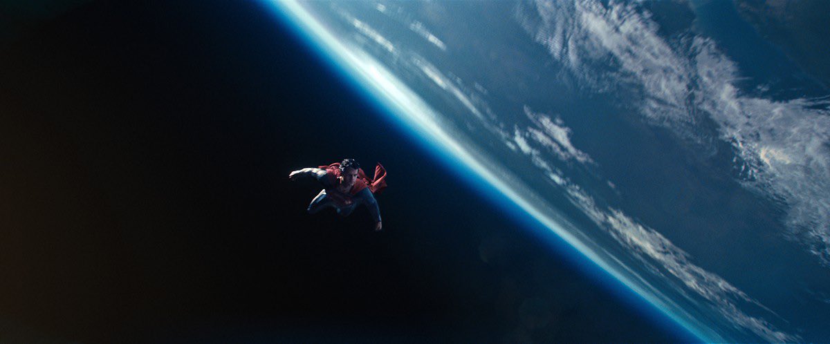 MoviesThatMaher's tweet photo. I’m sorry but those trailer shots from James Gunn’s #Superman look so cheap &amp; off.

Here is some Man Of Steel to cleanse the timeline. https://t.co/hel2IKHC45