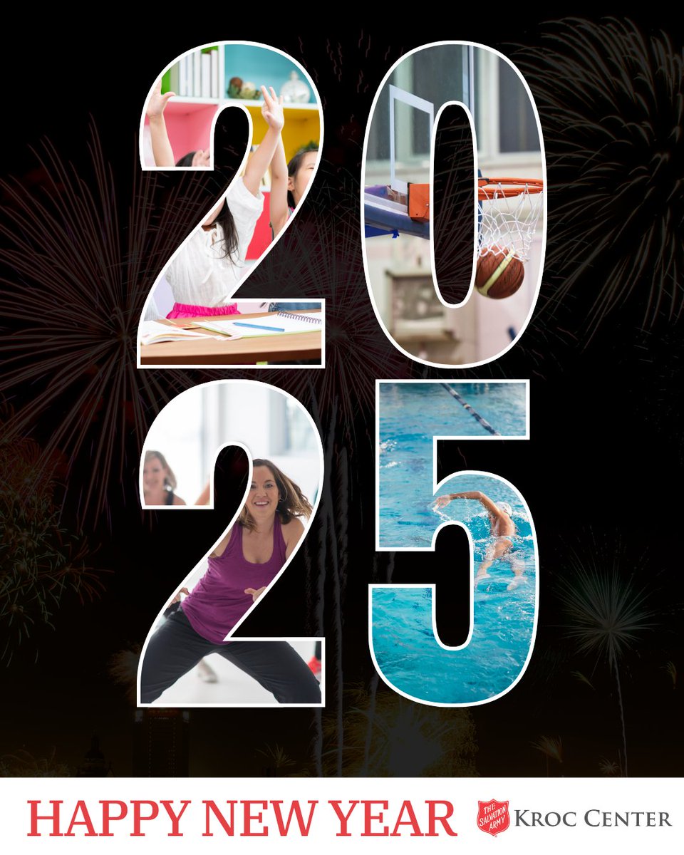 SalArmyKroc's tweet image. Ring in the New Year with renewed purpose at the Philadelphia Kroc Center! We are offering $0 enrollment in January, so tell your family and friends!

Looking for a fresh start in 2025?

 Join us for a year of growth, connection, and positive change. #SalvationArmy #KrocCenter