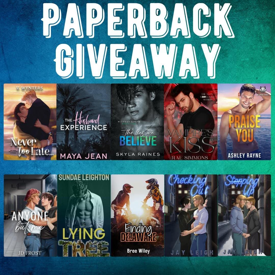 Head on over to IG for a chance to win TEN paperbacks. Link in bio.