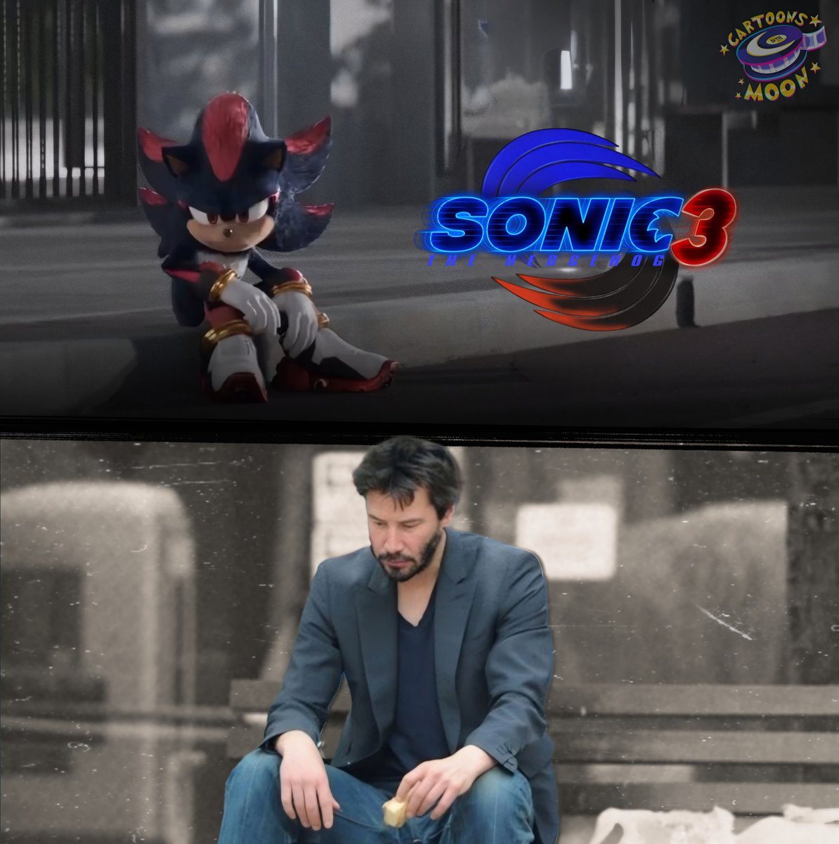 Nuevo spot publicitario para Sonic 3. 

McDonalds sí sabe hacer referencias