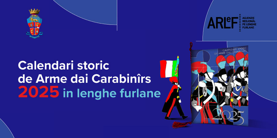 Agjenzie_Arlef's tweet photo. #Calendari Storic de Arme dai Carabinîrs 2025 in #lenghefurlane: presentade la tierce edizion. Un dai simbui plui iconics de Arme al fevele par #furlan e al fevele di zovins, ai #zovins. Iniziative di Legjon #Carabinîrs F-VJ, #ARLeF e #Regjon Autonome F-VJ. https://t.co/rjJ2CUikcp