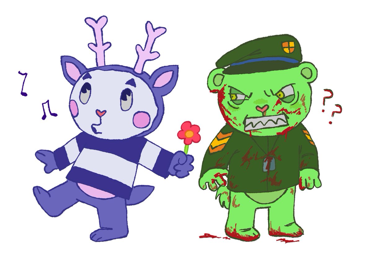icky8_'s tweet image. #happytreefriends #htf