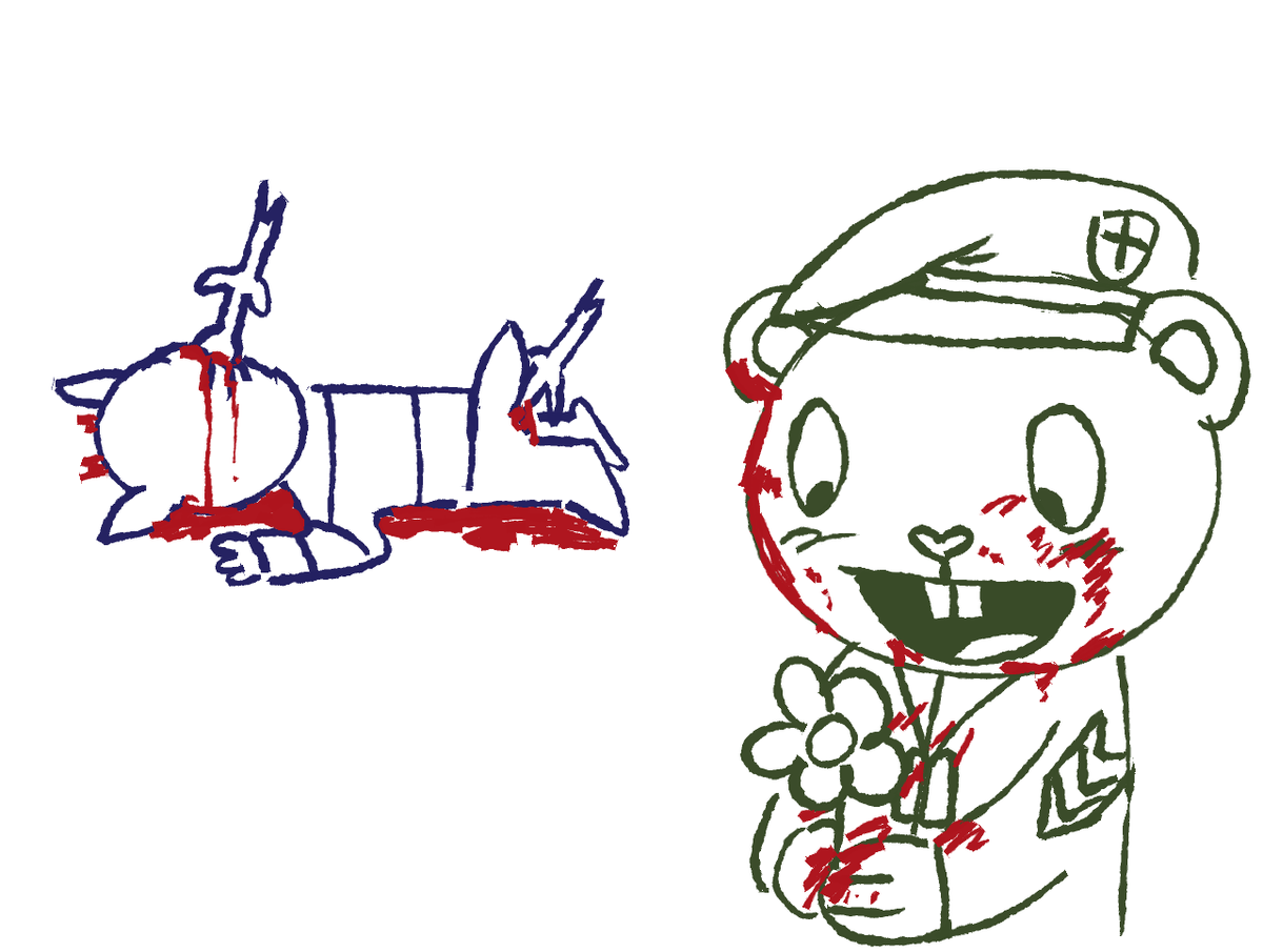 icky8_'s tweet image. #happytreefriends #htf