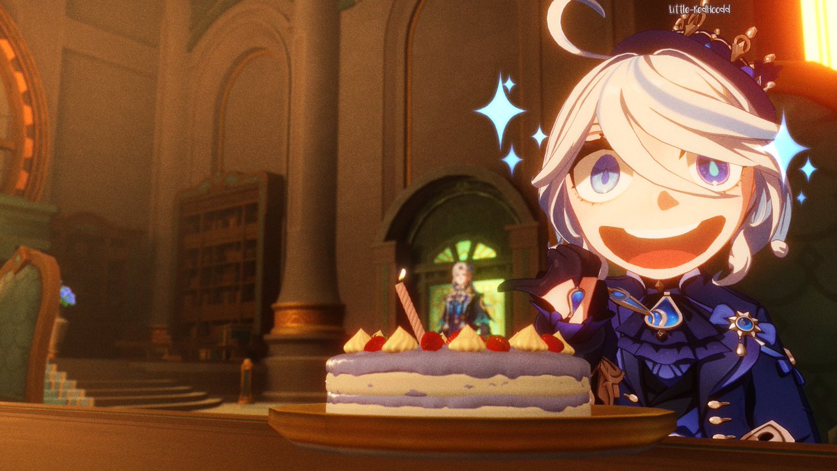 LittleRedhoodd's tweet photo. Happy Birthday Neuvillette!!!! 🎉

#Genshin #GenshinImpact #Genshin_Impact https://t.co/BvJojDu5MY