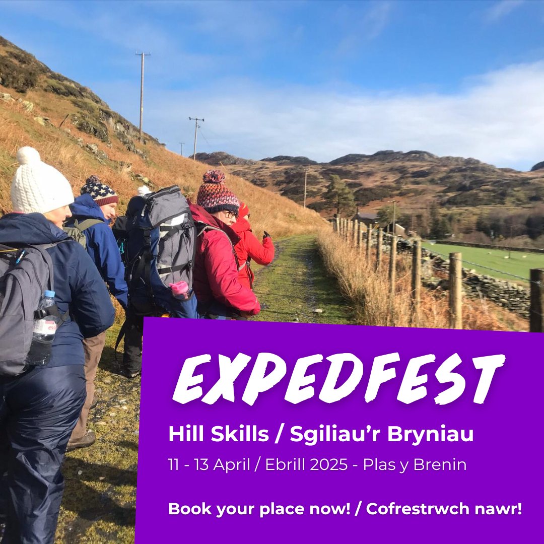 Are you are looking for some inspiration for the New Year?
ExpedFest is our annual training event where leaders come together from across Wales to learn new outdoor and expedition skills.
Find out more and to grab your place- dofe.org/wp-content/upl…