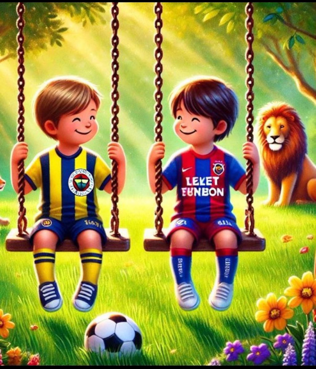anlaşılan salıncağa trabzonspor da oturmuş biz tek siz hepiniz 💛❤️🦁