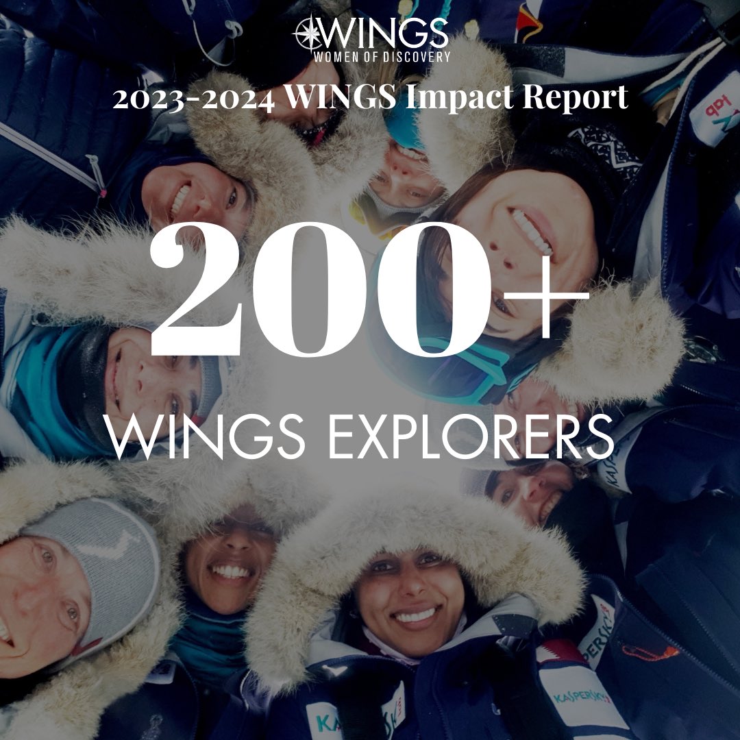 We’re excited to share our ‘23-‘24 Impact Report! Over the past 2 decades, WINGS has awarded over 200 grants to women pushing the frontiers of science, exploration &amp; conservation. Thanks to our supporters; together, we're championing women’s vital work. Read via link in our bio.