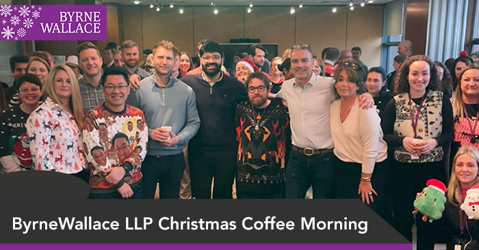 It was mince pies and Christmas jumpers all round as the ByrneWallace team got into the festive spirit at our annual @ByrneWallace LLP Christmas Staff Coffee morning! #HappyChristmas #LawFirm