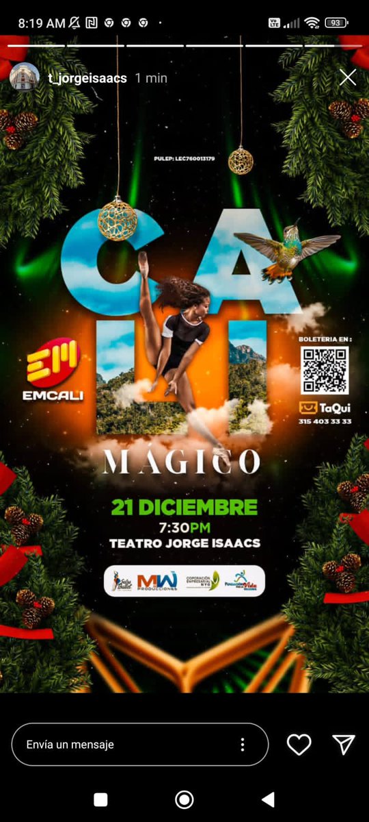 Teatro Jorge Isaacs (@t_jorgeisaacs) on Twitter photo 