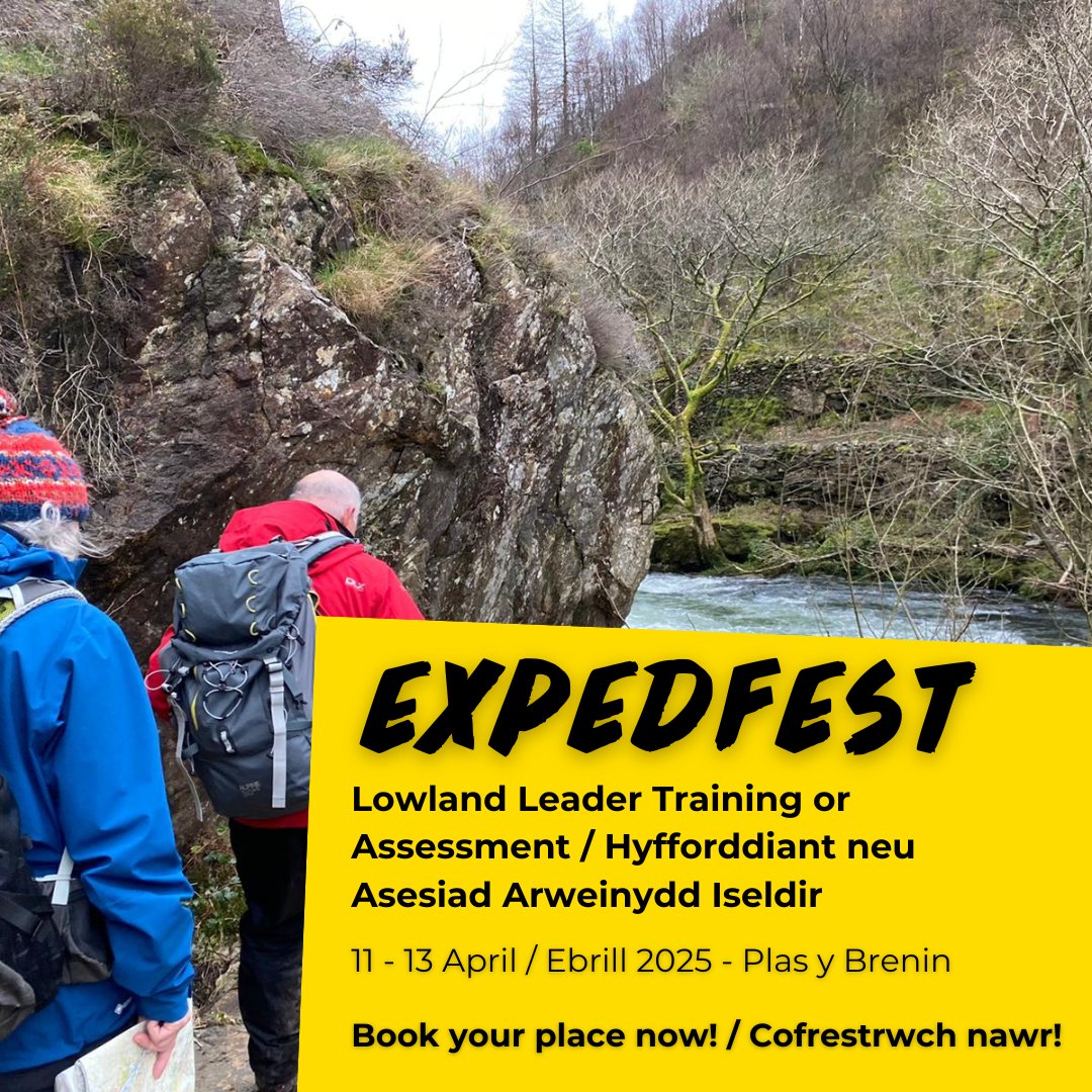 Ydych chi'n chwilio am ysbrydoliaeth ar gyfer y Flwyddyn Newydd?
ExpedFest yw ein digwyddiad hyfforddi blynyddol, lle mae arweinwyr o bob cwr o Gymru’n dod ynghyd i ddysgu sgiliau alltaith ac awyr agored newydd.
dofe.org/wp-content/upl…