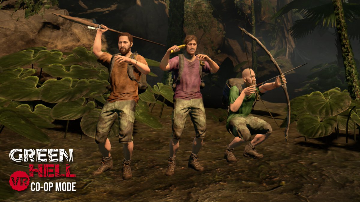 Who are you bringing with you to #GreenHellVR? 
Tag someone you trust to help you survive the jungle. 🌴

#meta #quest #vr #PSVR2 #survival #coopvrgame