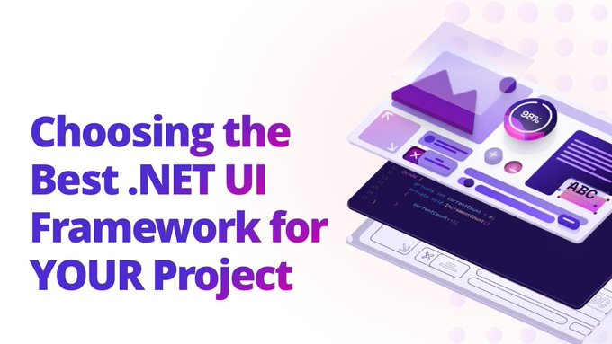 dotnetfdn's tweet photo. ICYMI - Choosing the right UI framework in .NET can be a daunting task with options like #dotNETMAUI, Blazor Hybrid, and more. 

In this talk, we dive into the best .NET UI frameworks for building desktop, smartphone, and tablet apps. https://t.co/apGrxFDoGk #dotnet https://t.co/LhZk2v28M4