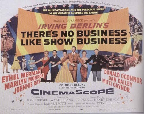 Clubpassionmar2's tweet photo. Bonne journée de mercredi.
Have a sweet Wednesday.

#marilynmonroe #marilyn #clubpassionmarilyn #TNBLSB #lajoyeuseparade #theresnobusinesslikeshowbusiness #Vicky #donaldoconnor #affiches #movieposters #ethelmerman #johnnieray #dandailey #mitzigaynor https://t.co/xBbg8Vu9VU