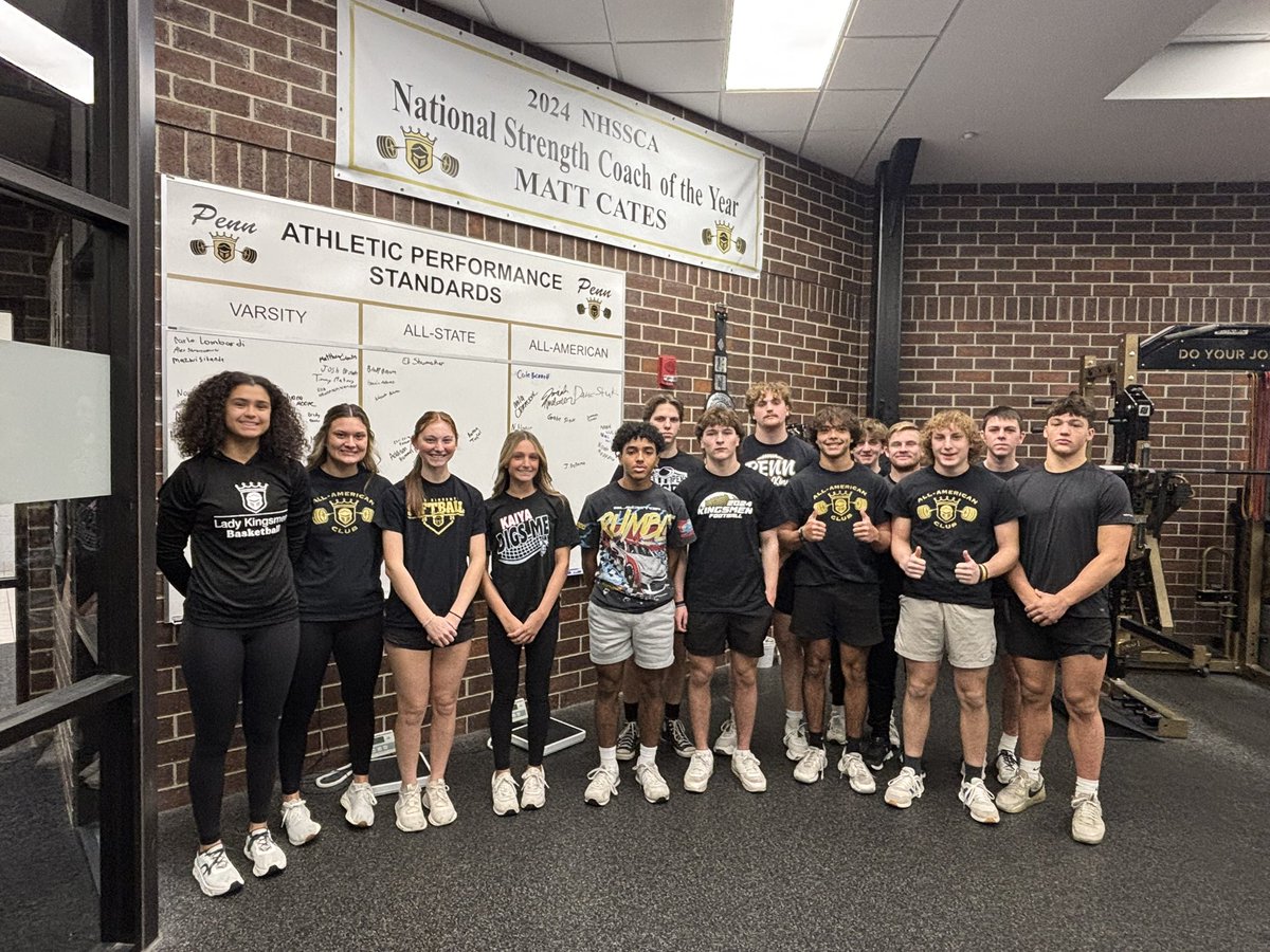 PennStrength's tweet photo. Gold 1 All-American https://t.co/9D3i3ExSr0