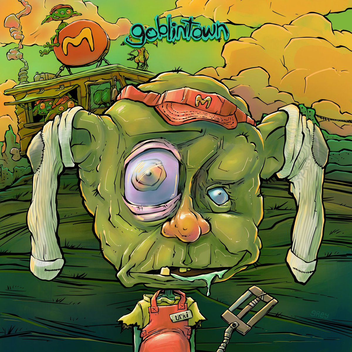 Urki is recruiting for new employees at mcgoblin burger