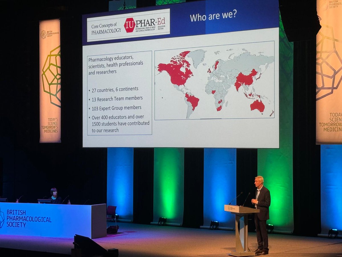 CGuilding's tweet image. The @BritPharmSoc meeting kept me busy last week! Chairing @pjwhite71's keynote, a symposium speaker on formative assessment, workshop lead for applying @IUPHAR_Ed core concepts &amp; lead of the Education Innovation showcase.
Sign up for #PharmEd updates: tinyurl.com/IUPHAREdu