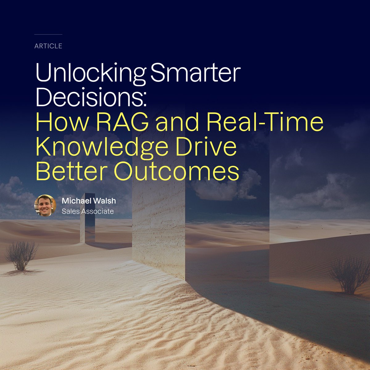 ArionKoder's tweet image. #RAG and #realtimeknowledge deliver smarter outcomes and enhance precision, turning static data into actionable insights.

Discover how RAG can become your game-changing solution in this post by Sales Associate Michael Walsh: bit.ly/3Bxxz8w

#AI  #Innovation