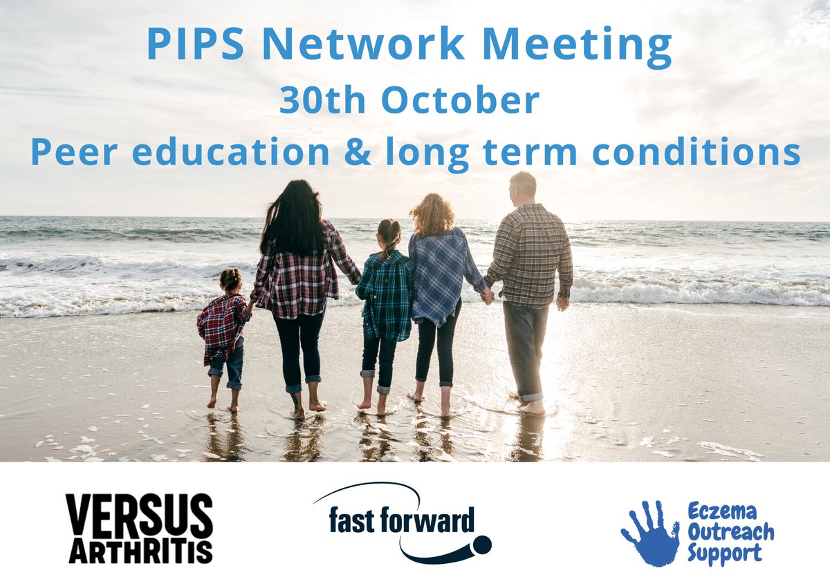 ▶️NOW AVAILABLE ONLINE
Catch up with our latest PIPS Network meeting: Peer Support for those Living with Long Term Conditions
joined by <a href="/EczemaOutreach/">Eczema Outreach Support</a> &amp;  <a href="/VersusArthritis/">Versus Arthritis</a>

bit.ly/3P1JwX5

#PIPS #youthwork #scotland #peersupport