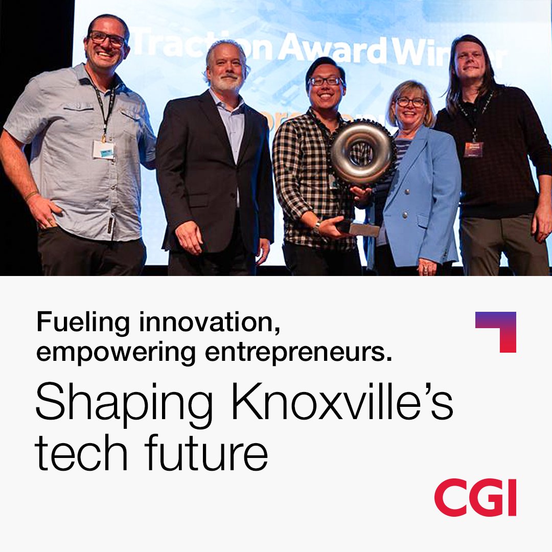 During Innov865 Week, CGI Knoxville supported innovation by recognizing startups, empowering entrepreneurs and sponsoring the largest developer gathering in the region. 

Learn more 👉 bit.ly/3OY1QAw 👈

#LifeAtCGI #KnoxvilleTech #Innov865 #FutureLeaders