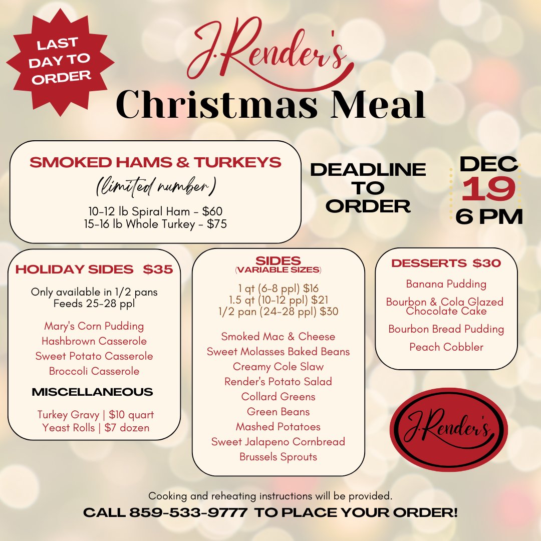 J. Render's BBQ tweet media