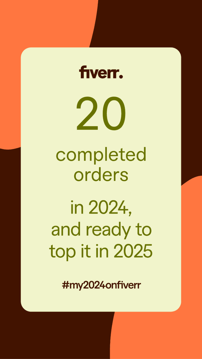 CodingMeet's tweet image. 🎉✨ 2024 Achievements! ✨🎉
✅ 20 orders completed
🤝 13 clients
Thanks to @fiverr for making this possible!
Need Android work (Kotlin, Java, Jetpack Compose, or KMP)? Reach out! 🚀
Here’s to an even better 2025! 🚀
#FiverrJourney #My2024OnFiverr #FreelanceLife #Gratitude