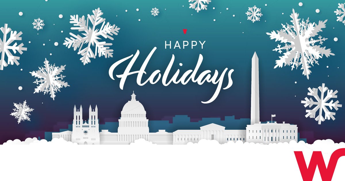 WileyRein's tweet photo. Wishing you a happy and healthy holiday season. In keeping with our commitment to supporting those in need in our community, we have made charitable donations on behalf of our clients and friends to the @foodbankmetrodc, @DCChildrensLaw, and @MarthasTableorg. #WileyWay https://t.co/WD7ArIH7pU