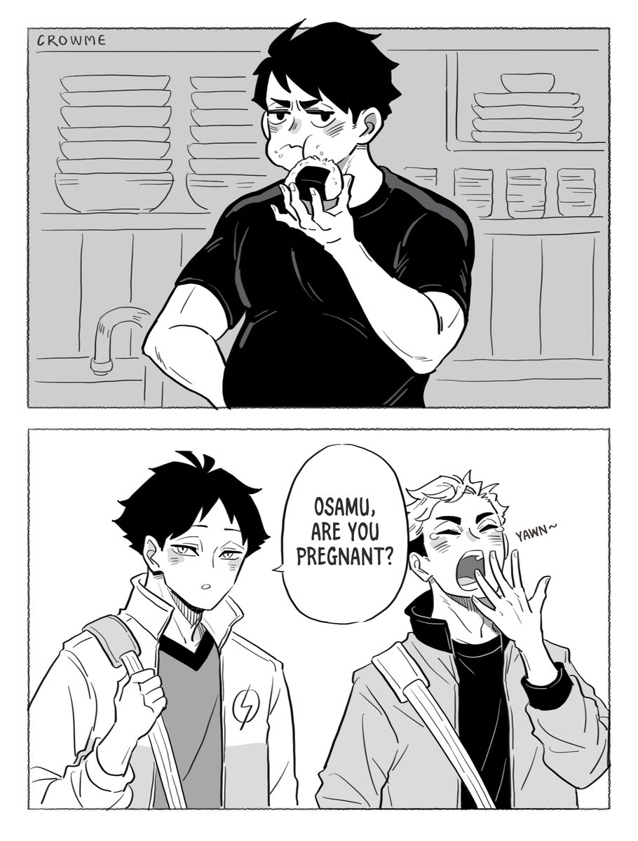 Crowme2's tweet photo. 🍙🔪🔪🔪
#haikyuu https://t.co/iTgdmNqUu1