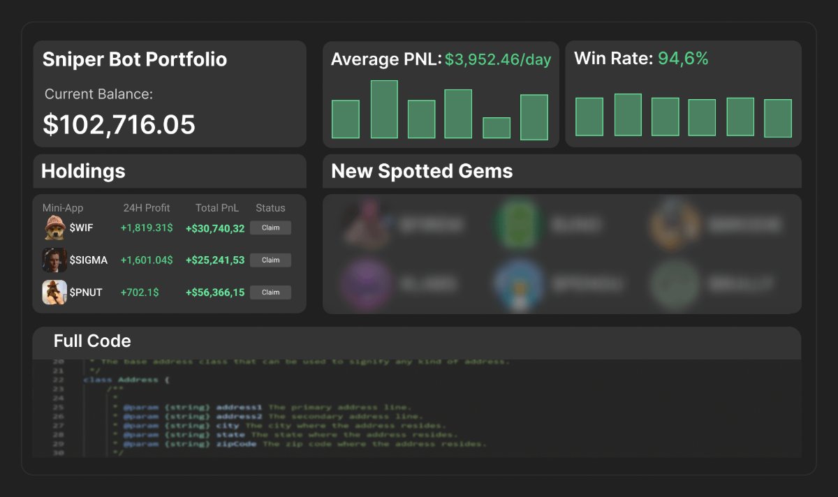 Passive income is easy and available for everyone!

Even a total noob can set up this AUTO-TRADING script.

Here’s a detailed guide to turning 0.1 $SOL into 100 $SOL 🧵👇