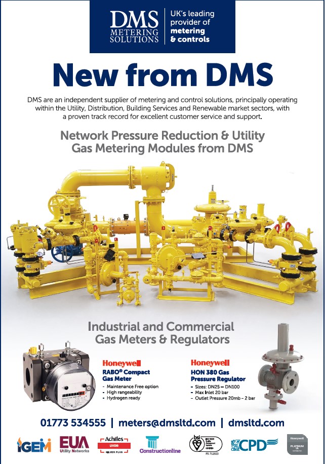 🌟New from DMS!🌟

Looking for solutions in network pressure reduction?
We've got you covered! 💡
Explore our expertise in Utility Gas Metering Modules
📞 01773 5345 55
📧 meters@dmsltd.com

#DMS #utility #Network #pressure #reduction #Gas #Metering #Modules