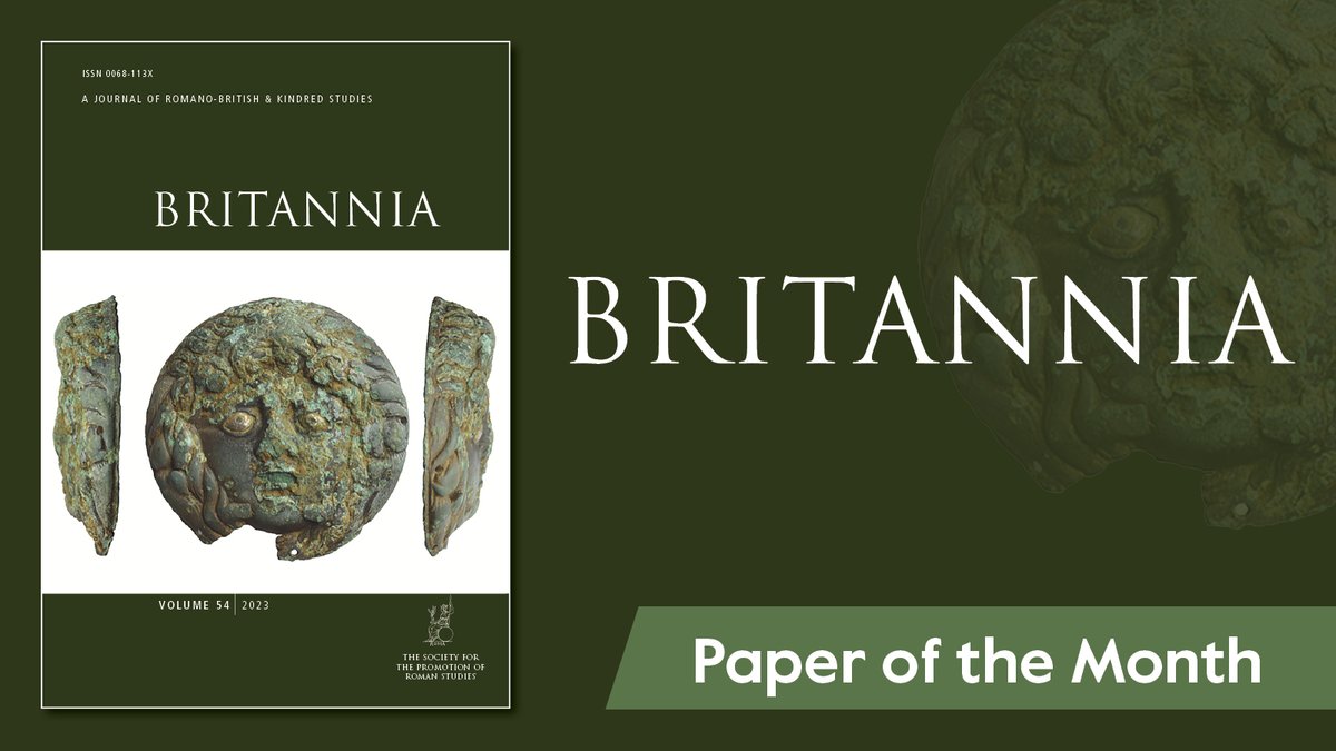 Cambridge University Press - Classics (@cambup_classics) on Twitter photo The Paper of the Month from Britannia is 'A New Corpus of Roman Coins from England and Wales. An Overview of the Evidence and Analysis of the Data' by Richard Henry, available #openaccess!
📚 cup.org/4gxSmaP
#PaperOfTheMonth #classicstwitter #Britannia <a href="/TheRomanSoc/">Roman Society</a> The Paper of the Month from Britannia is 'A New Corpus of Roman Coins from England and Wales. An Overview of the Evidence and Analysis of the Data' by Richard Henry, available #openaccess!
📚 cup.org/4gxSmaP
#PaperOfTheMonth #classicstwitter #Britannia <a href="/TheRomanSoc/">Roman Society</a>