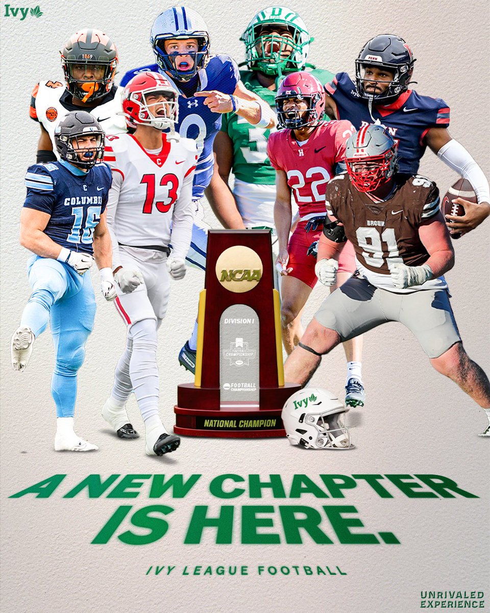 🔥 𝗔 𝗡𝗲𝘄 𝗖𝗵𝗮𝗽𝘁𝗲𝗿 𝗶𝘀 𝗛𝗲𝗿𝗲.

Ivy League Football is heading to the FCS Playoffs in 2025! 👏

📰 tinyurl.com/2xk9hfc3

#GoCrimson #OneCrimson