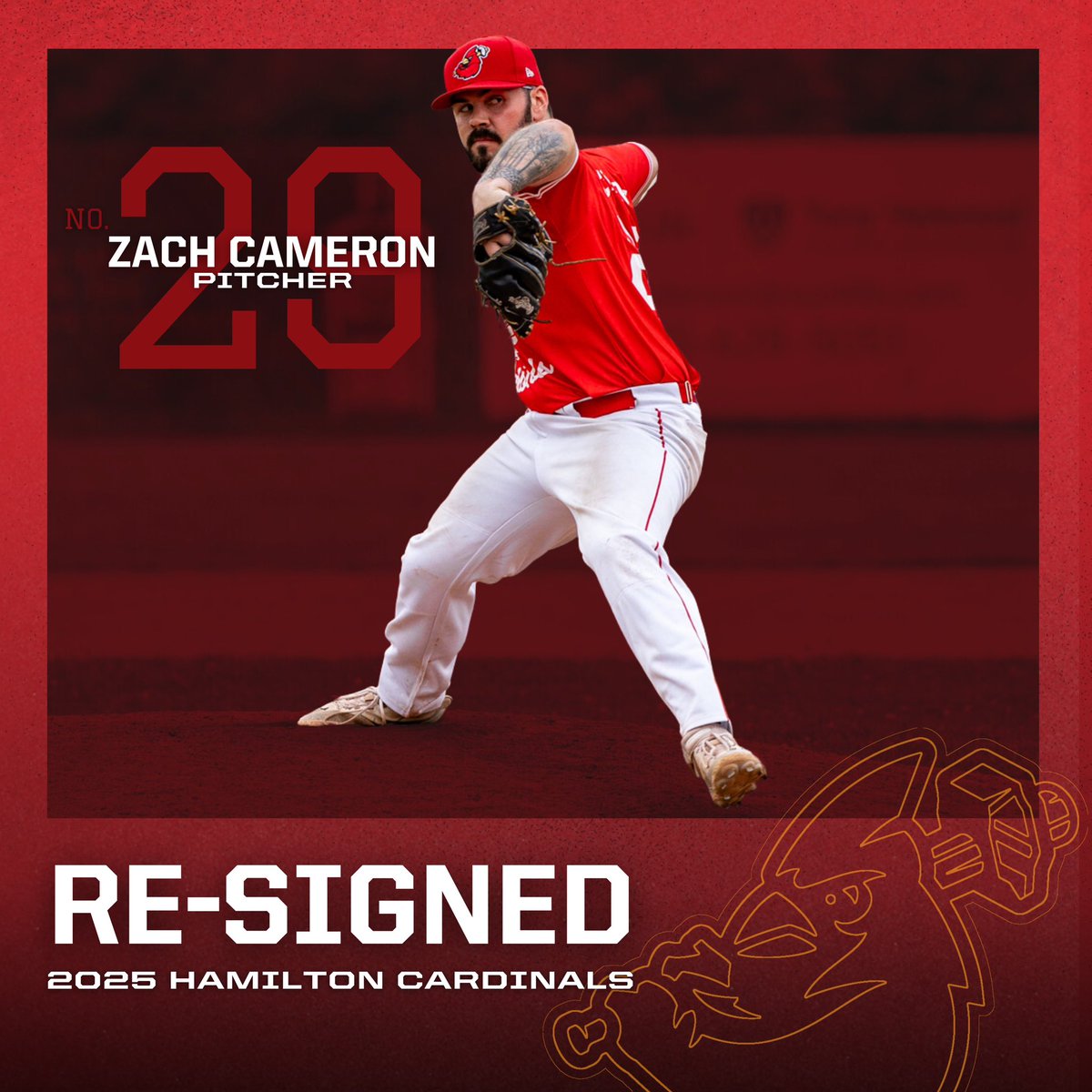 HamCardinalsCBL's tweet image. The Hamilton native returns to the Cardinals after a stellar 2024 season, posting a 2.84 ERA &amp;amp; 13 Ks over 12.2 innings. A leader on &amp;amp; off the field, Zach continues to inspire the next generation in his hometown.

Read more: 🔗 bit.ly/3P1c5DX

#HamiltonCardinals #IBL1919