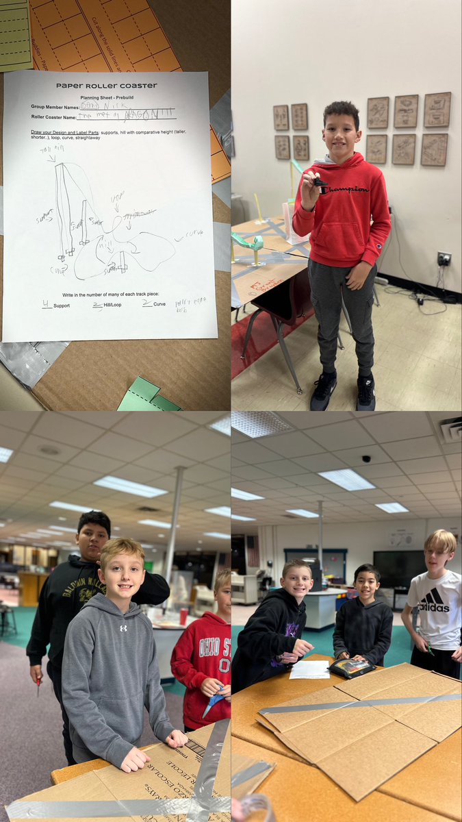 kmelott's tweet image. Our  @TroyIntAL @TroyIntAvlake students tackled real-world challenges in Mrs. Swislocki’s lab—#designing, #testing, &amp;amp; #perfecting their #coasters while #building #resilience! #Communication was #key in this #science #STEAM #collab. @AvonLakeSchools  @Ohio_Middle @Styles_MarlonJr