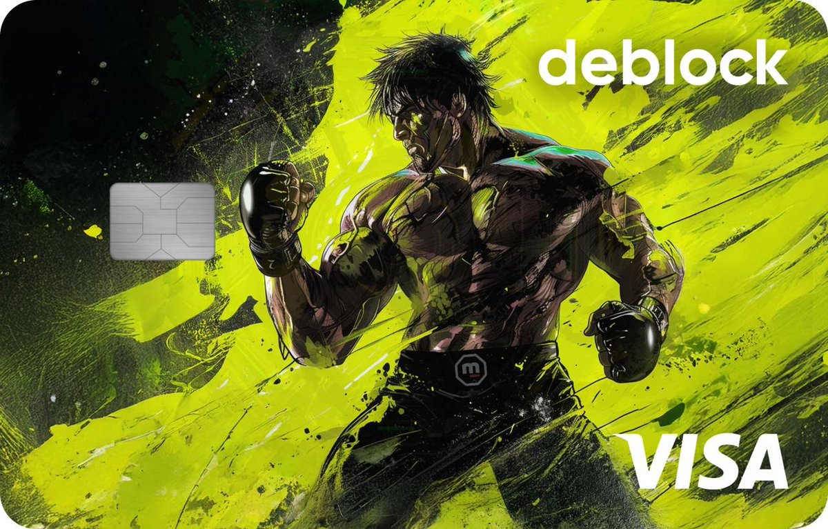 <a href="/MetaFightOff/">MetaFight</a> is partnering with <a href="/DeblockApp/">Deblock</a>

They offering to our community 3 free months and the chance to get a bank card featuring the MetaFight design if you own the NFT!

👉 Sign-up with this link: deblock.com/b-metafight1

🔗 You can buy the NFT here (extremely low price):