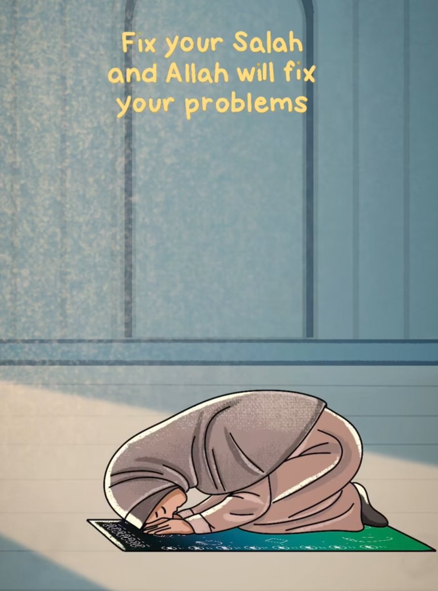 Al__Quraan's tweet photo. Fix your salah and Allah will fix your problems. https://t.co/gHvJEUxCxA