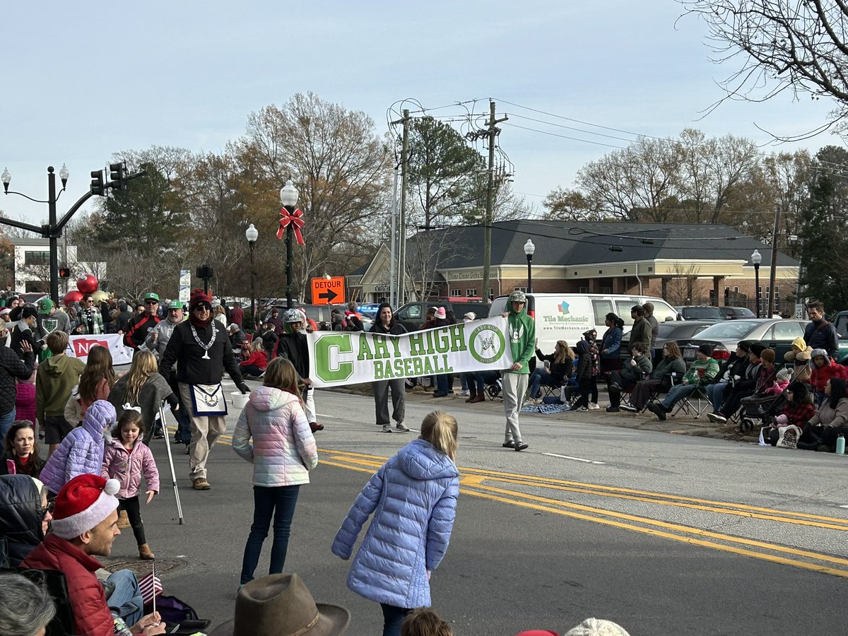 The 2024 Cary Christmas Parade !