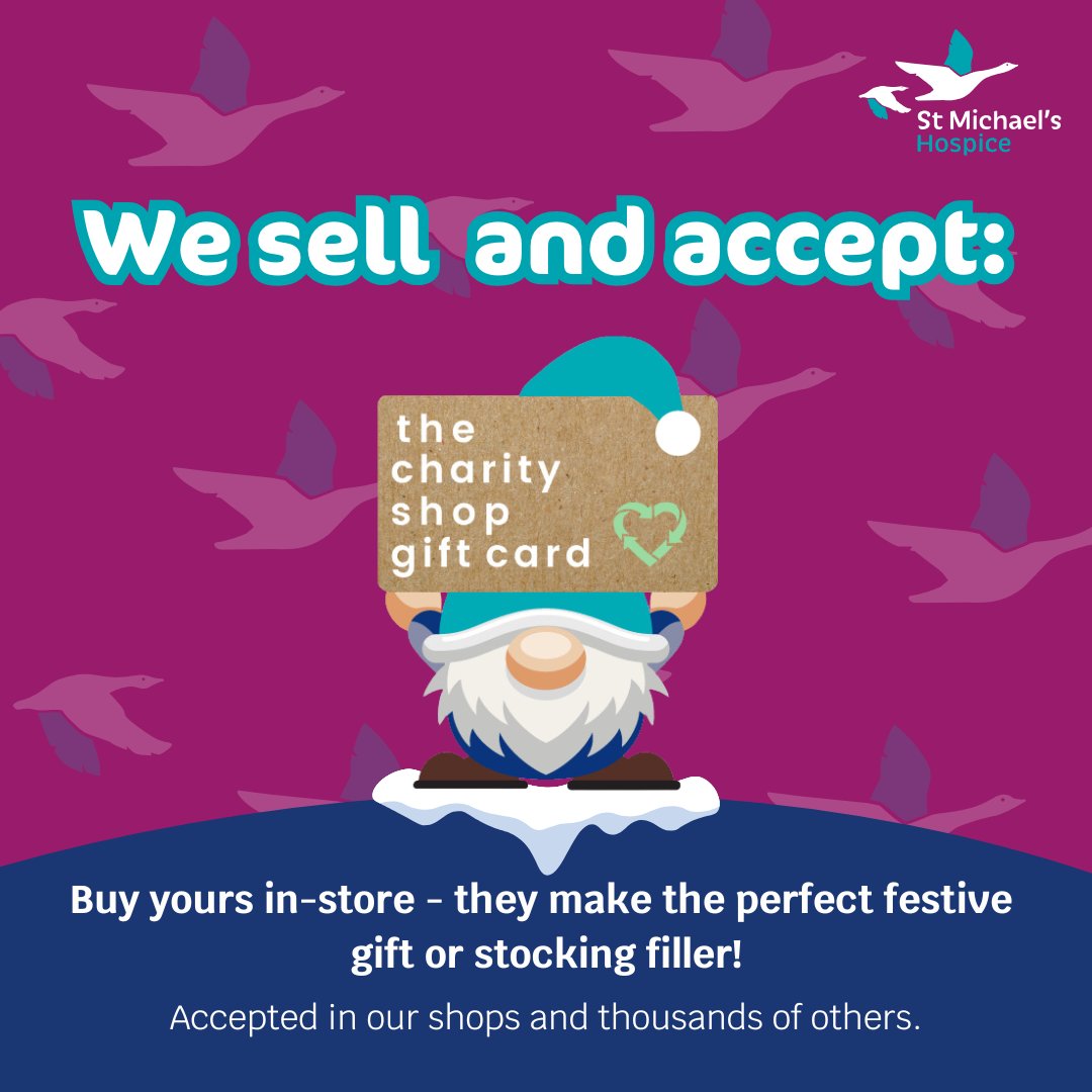 With just one more week until Christmas, we've got your last-minute gifts covered. You can buy a <a href="/CharityShopGC/">The Charity Shop Gift Card</a> from any of our stores - they're perfect for stocking fillers or gifts for loved ones. 🎁