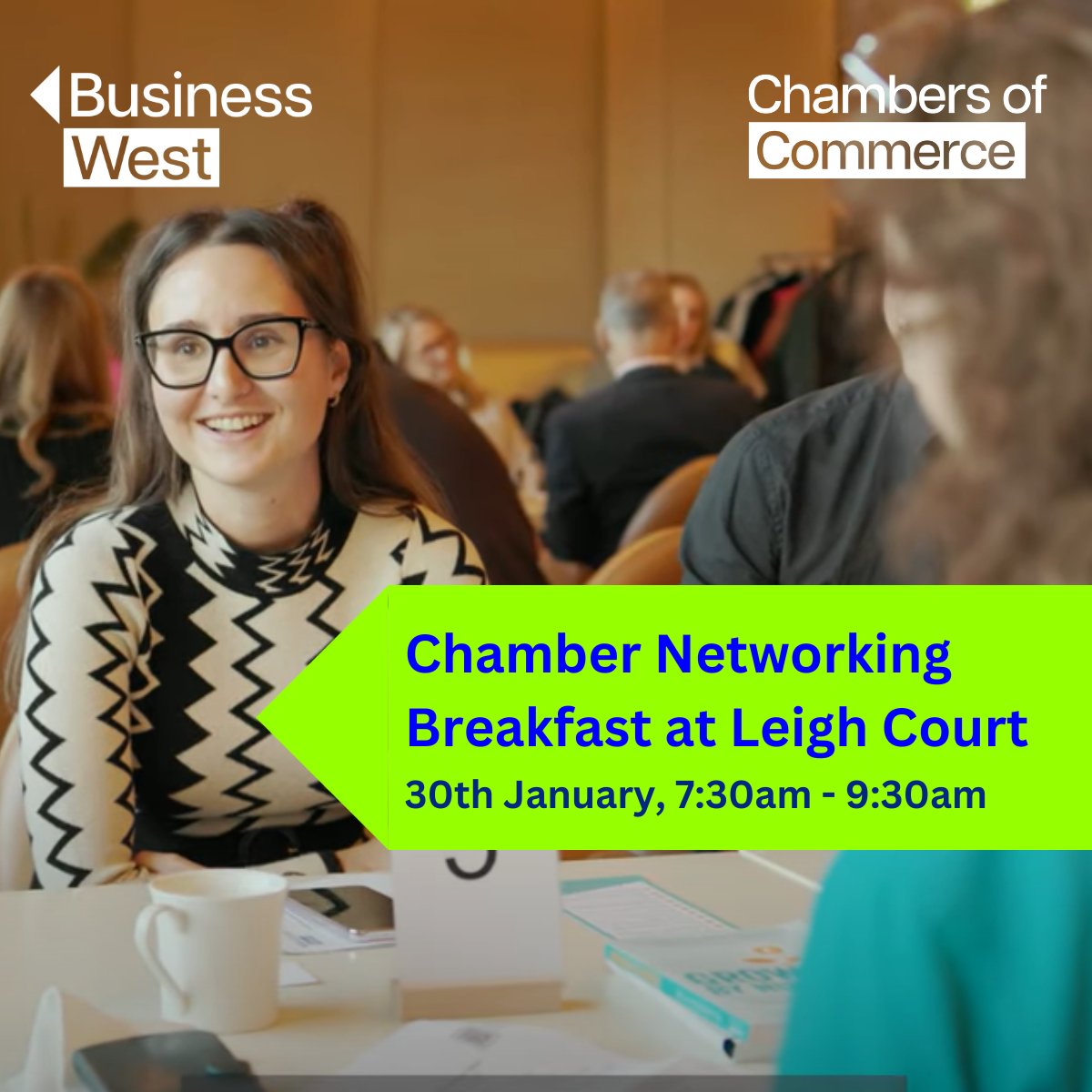 Tell your business story at our popular Chamber Networking Breakfast: 
📅 30th Jan
⌚ 7:30am – 9:30am 
🥞 Breakfast included 

New faces are always welcome to join, so if you are looking to grow your business network in 2025, we’d love to see you there: bit.ly/4f7rNbg