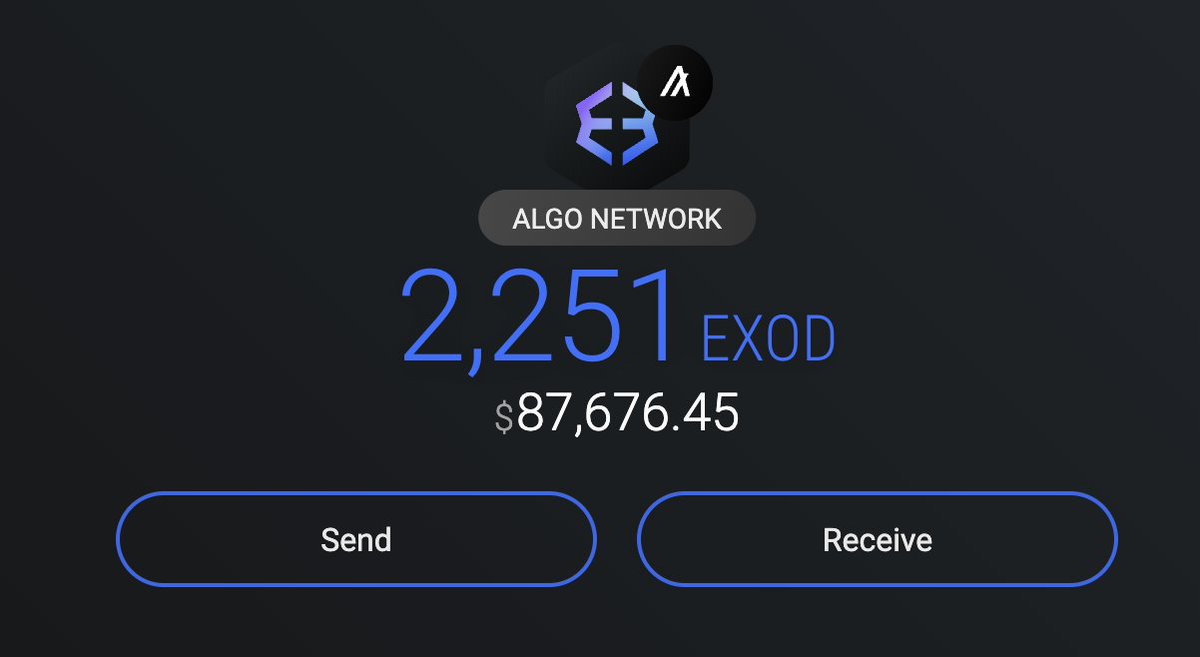 jprichardson's tweet image. Exodus ($EXOD) is now trading on the NYSE American.
History has been made.
Exodus is the 1st company in the US to trade on a national exchange and have our stock digitally represented on a blockchain.
Yes, you can hold $EXOD common stock tokens directly inside your Exodus…