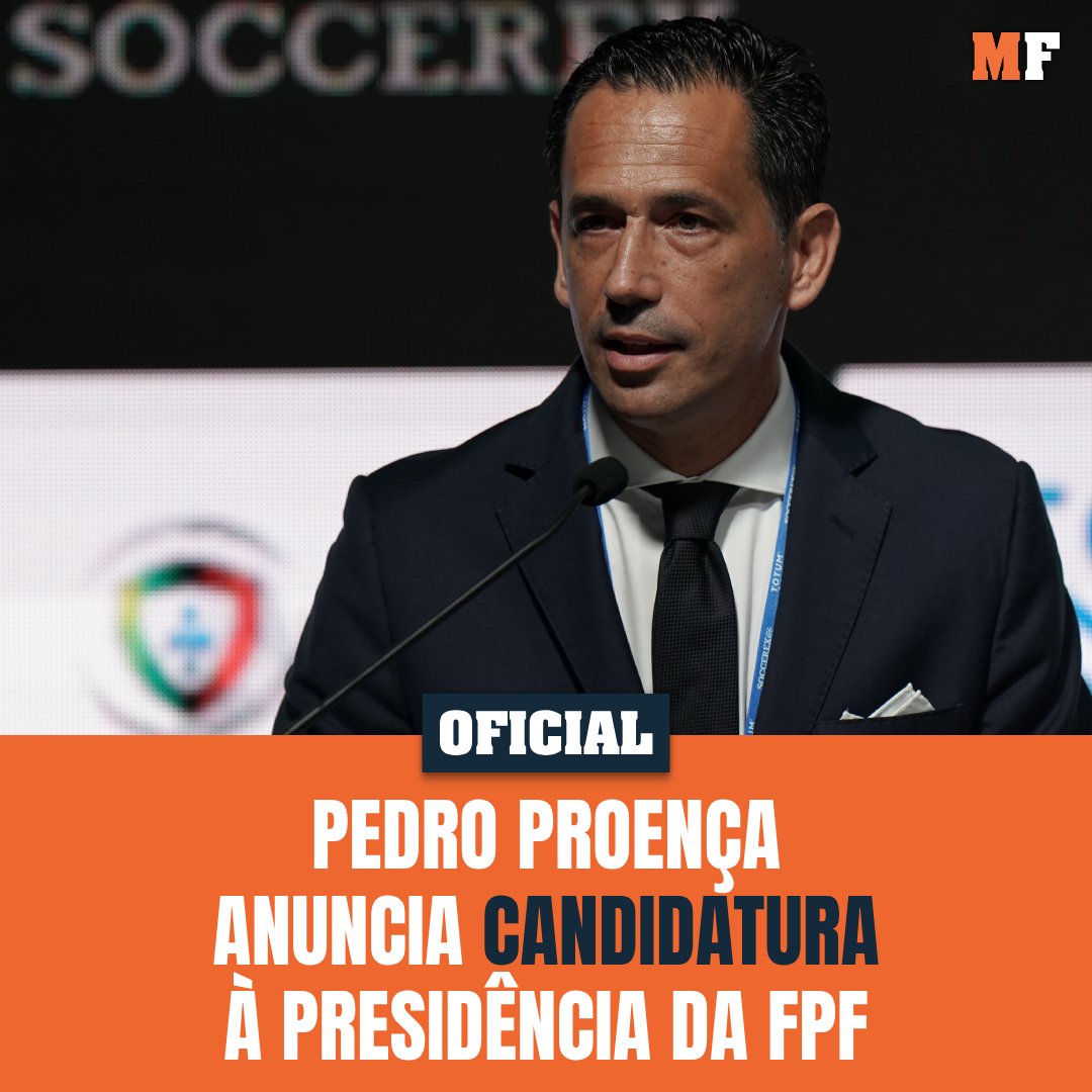maisfutebol's tweet photo. Pedro Proença vai concorrer à presidência da FPF as eleições de fevereiro de 2025.

O antigo árbitro, de 54 anos, comunicou a decisão durante a 13.ª edição da Cimeira de Presidentes da Liga.

https://t.co/wAkEoHWRNH

#fpf #pedroporença #fernandogomes #nunolobo https://t.co/uprpGwJIGu