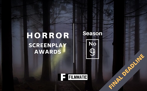 ScreenwritingCommunity.net (@csexpo) on Twitter photo Bloody Last Chance to Enter Your Horror/Thrillers
Final Deadline 12/20
writers.coverfly.com/competitions/v…
Filmmatic is dying for fresh writing talent!  The competition is open to feature-length and short works, screenplays and teleplays.  All projects with horror and thriller elements are Bloody Last Chance to Enter Your Horror/Thrillers
Final Deadline 12/20
writers.coverfly.com/competitions/v…
Filmmatic is dying for fresh writing talent!  The competition is open to feature-length and short works, screenplays and teleplays.  All projects with horror and thriller elements are