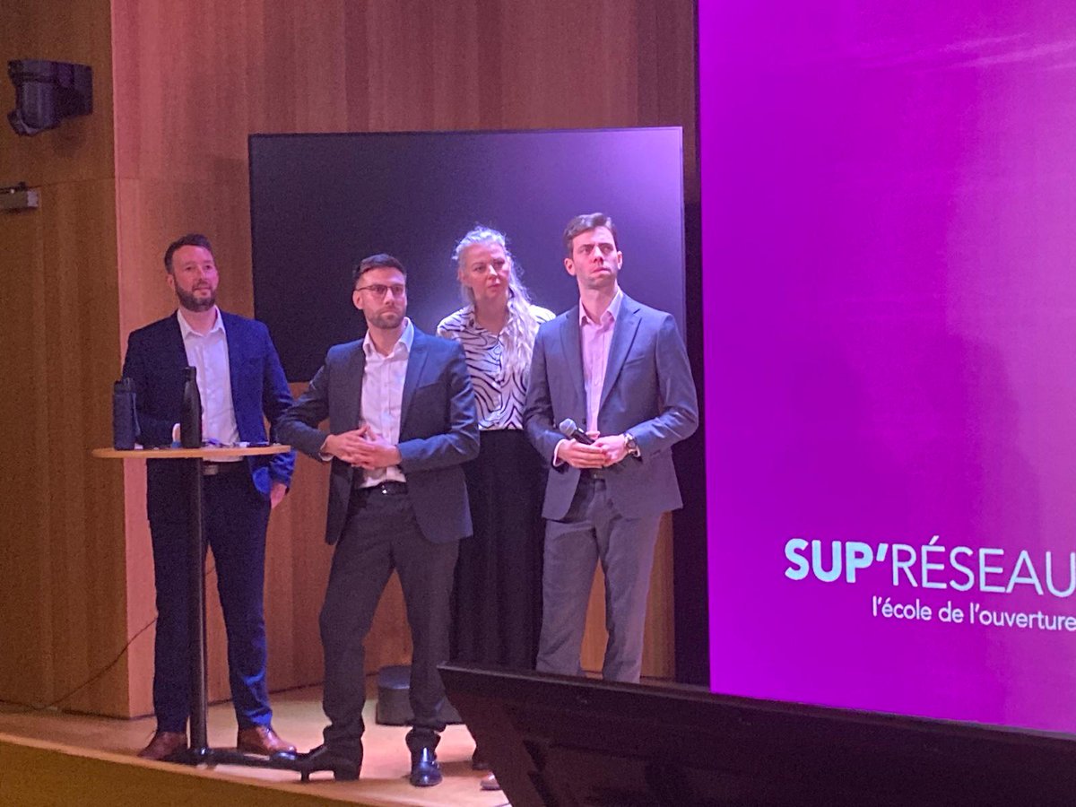 Pour cette 5ème et dernière soutenance avec la modernisation du S6,c'est Aurélie,Fabien,Rémi et Renaud qui terminent cette passionnante journée.Cette 7ème promotion a démontré la qualité de leur formation pour analyser et trouver de solutions aux problématiques posées <a href="/SNCFReseau/">SNCF Réseau</a>