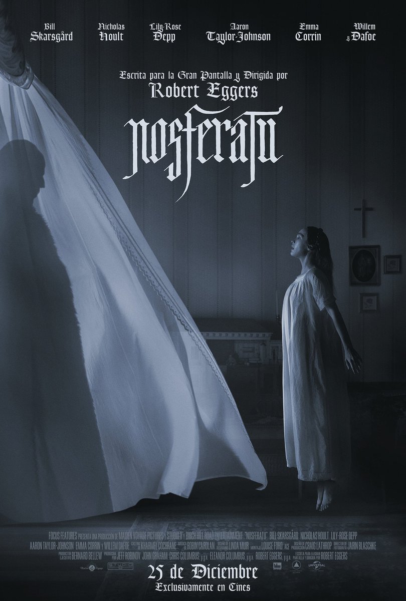 CINEMANIA_ES's tweet photo. 👉 Sorteamos 5 entradas dobles para ver #NOSFERATU desde su estreno en cines.
 
🍀Para conseguirlas:
 
1. Sigue a @CINEMANIA_ES y @Universal_Spain
2. Da a ❤️ y retuitea
3. Etiqueta a tu acompañante y deja un comentario con #Nosferatu

⭐️ Estreno en cines el 25 de diciembre. https://t.co/C9P86oSvzc