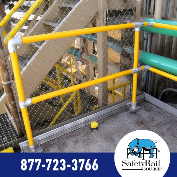 Safety_rail's tweet photo. The NextGen Custom Railing™ Kick Plate is an essential safety fixture to prevent tools and objects from falling through openings underneath railings. This installation is required by OSHA in order to protect personnel working underneath these surfaces from falling items. 

Re... https://t.co/UN3X0uq4Rx
