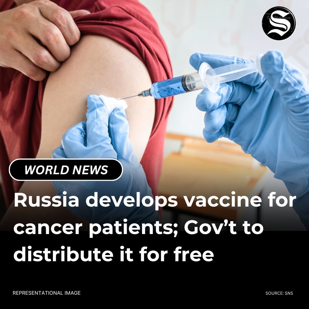 The Statesman on X: "Russia has developed an #mRNA vaccine for cancer, which is set to be available from early 2025. It will be distributed for free to Russians. The vaccine aims