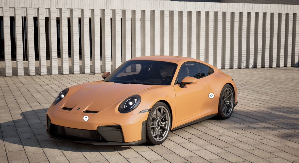 PHMattB's tweet image. First go on new GT3 configurator probably won&apos;t be the last! I know a Touring is meant to be subtle, but couldn&apos;t resist this - it&apos;s SeanPeach after Sean Wotherspoon, some cool dude trainer designer. Added to PTS not long ago, it seems!