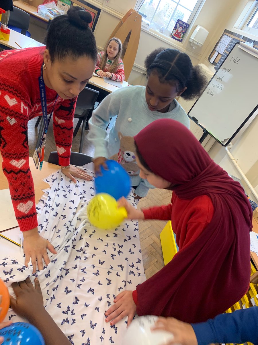 LarkHallPrimary's tweet photo. Ever tried moving an aluminum can with just a balloon? 🎈⚡ This #lhSTEAMWeek, Year 6 learnt how static electricity creates enough force to attract and move objects. A simple, fun way to explore physics and engineering! 💡#lhputney #lhlambeth #lhstu https://t.co/HxyntK518U